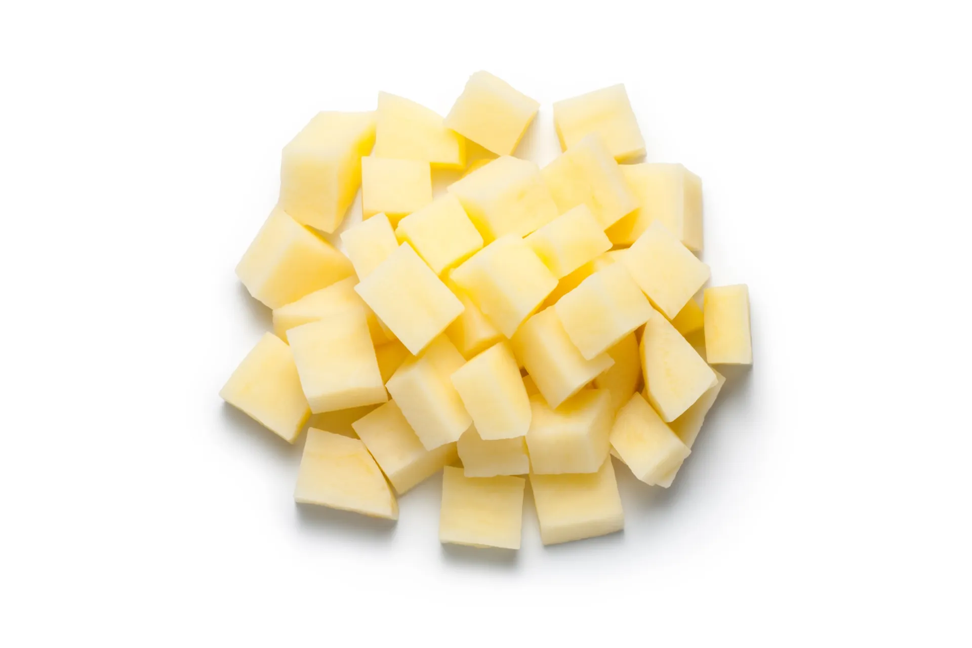 IQF-aardappelblokjes