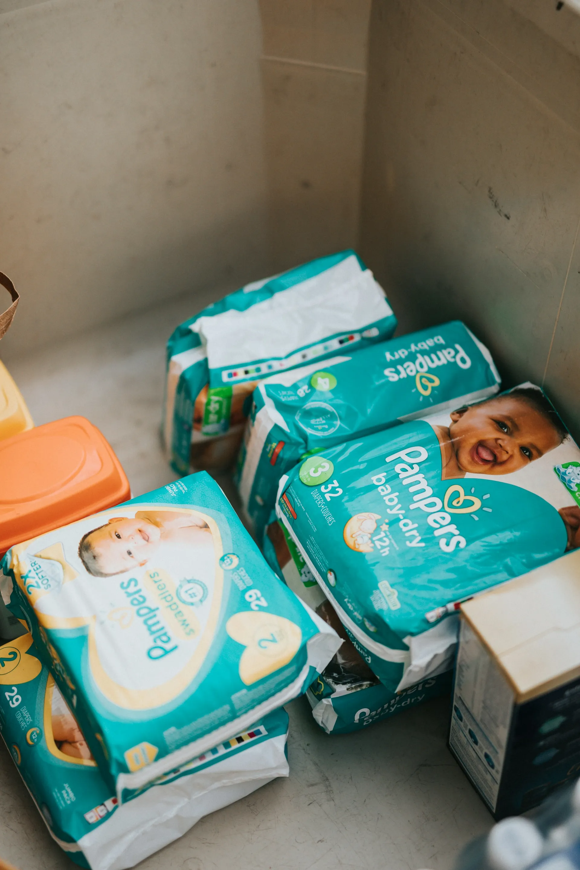 Fraldas Pampers
